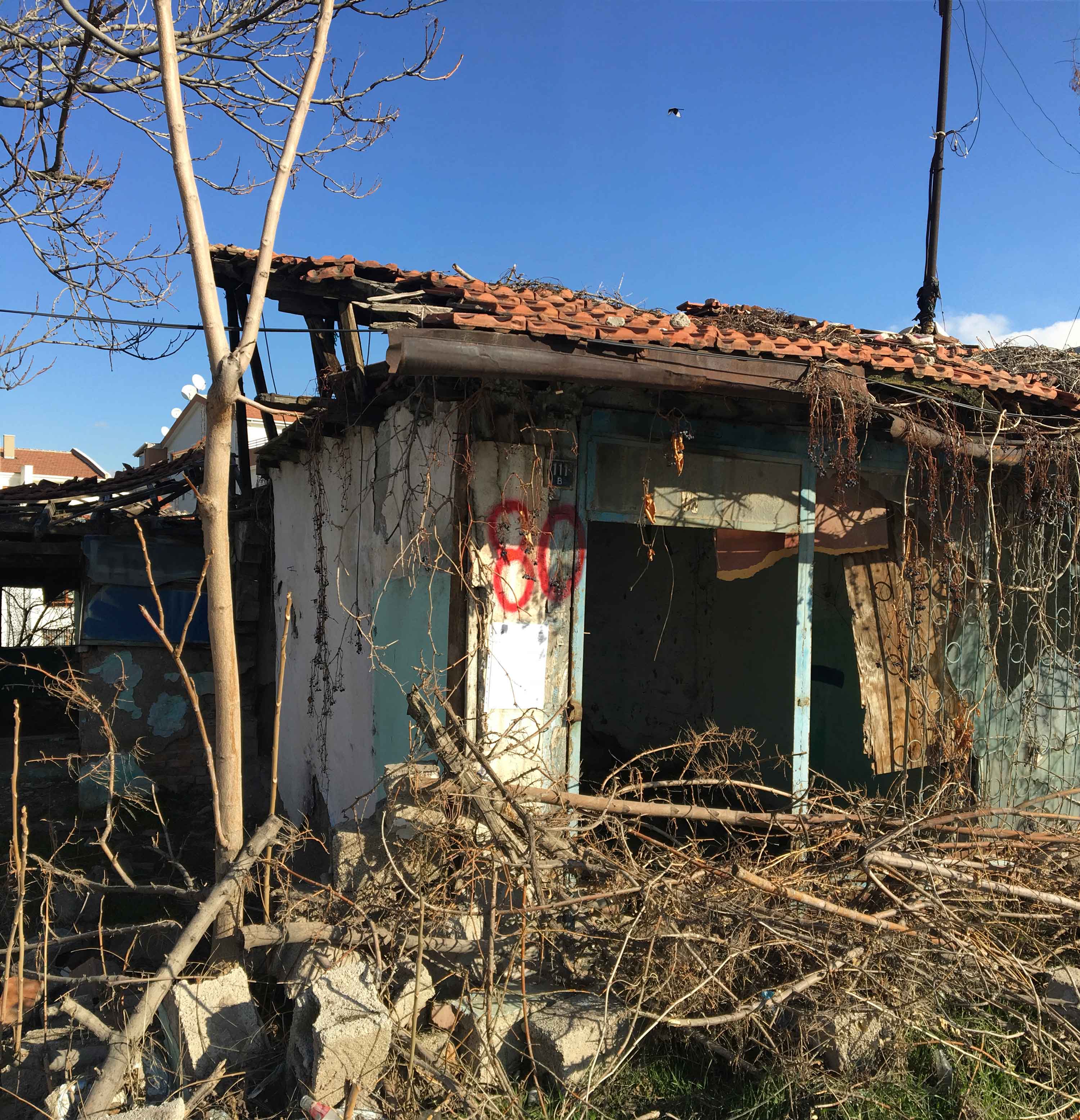 Gültepe Mahallesi Altındağ Caddesi No:111/B adresinde bulunan yapı için tahliye tebligatı