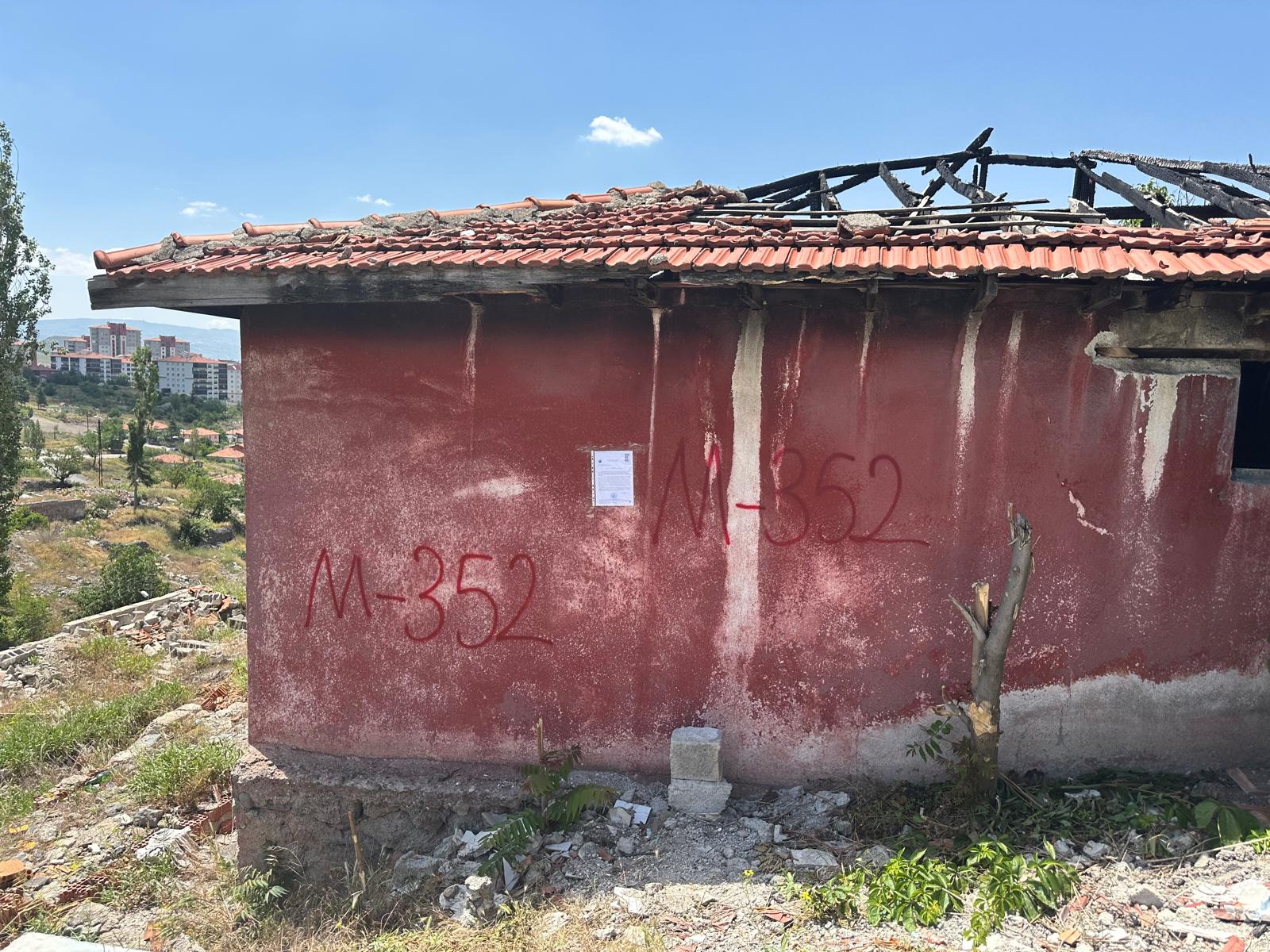 Başpınar Mahallesi 1096.Sokak No:25 Altındağ/ANKARA Yıkım Tebligatı