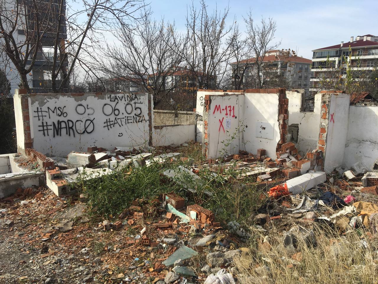 Başpınar Mahallesi 1159 Sokak Yıkım Tebligatı