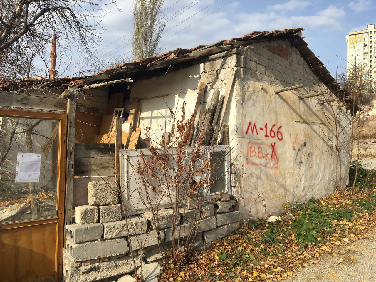 Başpınar Mahallesi 1205 Sokak Yıkım Tebligatı