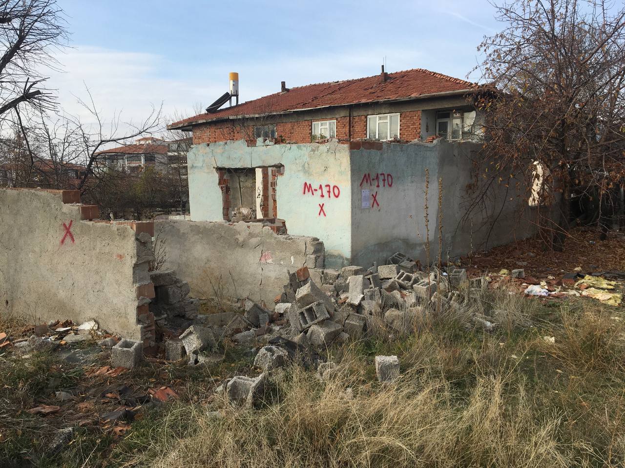 Başpınar Mahallesi 1155 Sokak Yıkım Tebligatı