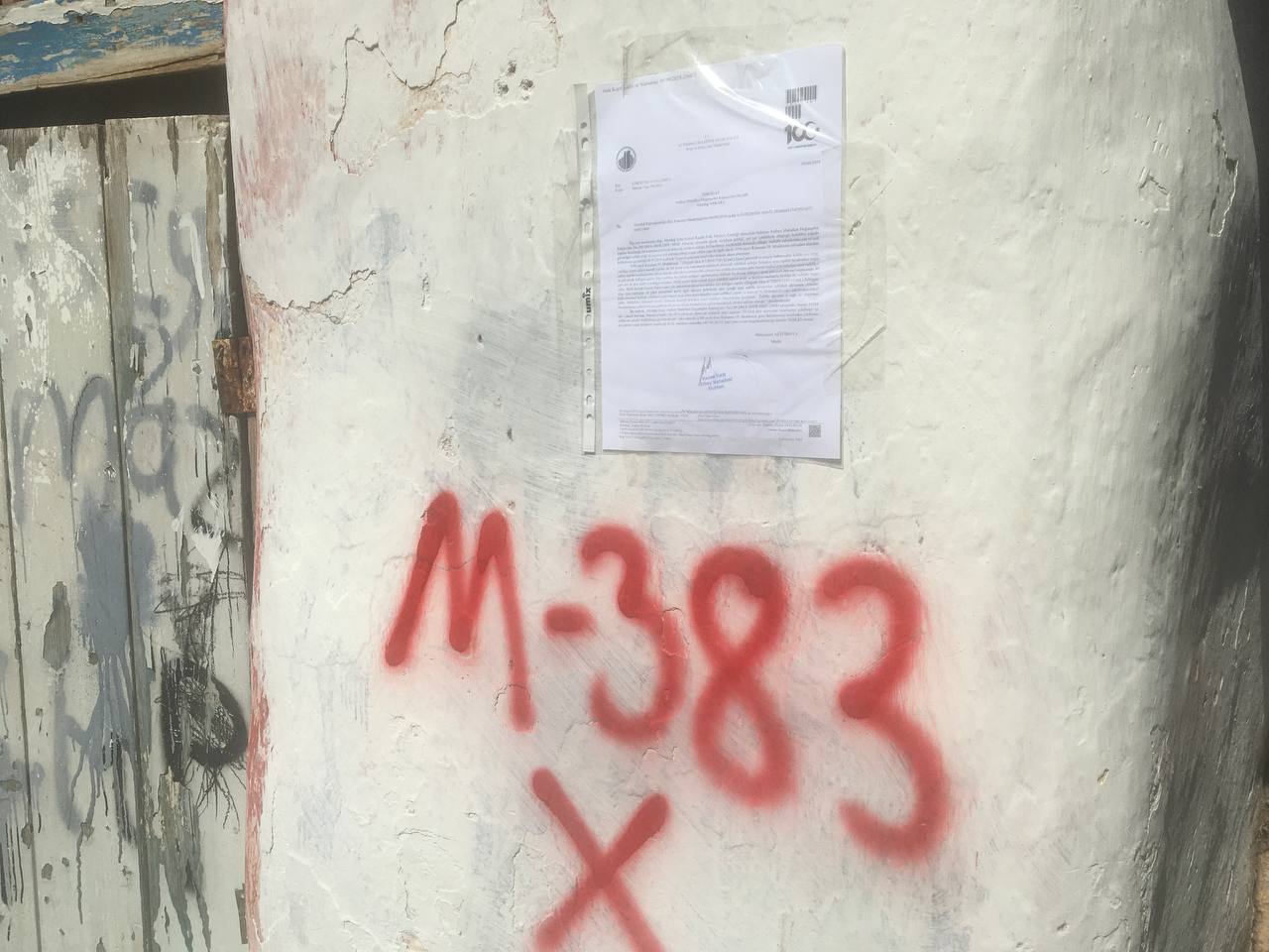 Atıfbey Mahallesi Doğanşehir Kümeevleri No:249 Yıkım Tebligatı