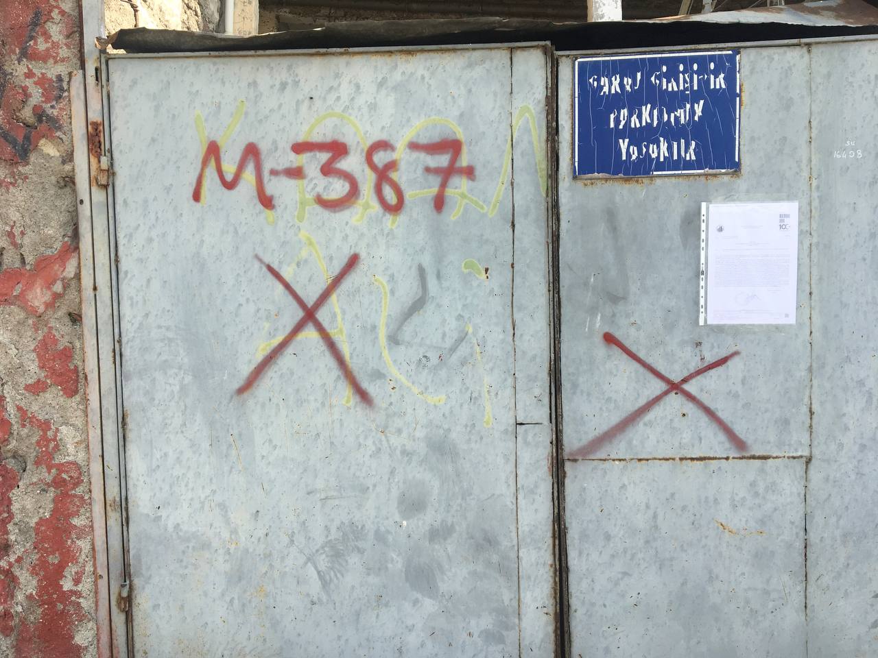 Gültepe Mahallesi Şehit Talip Yener Caddesi No:46 ve No:50 Yıkım Tebligatı