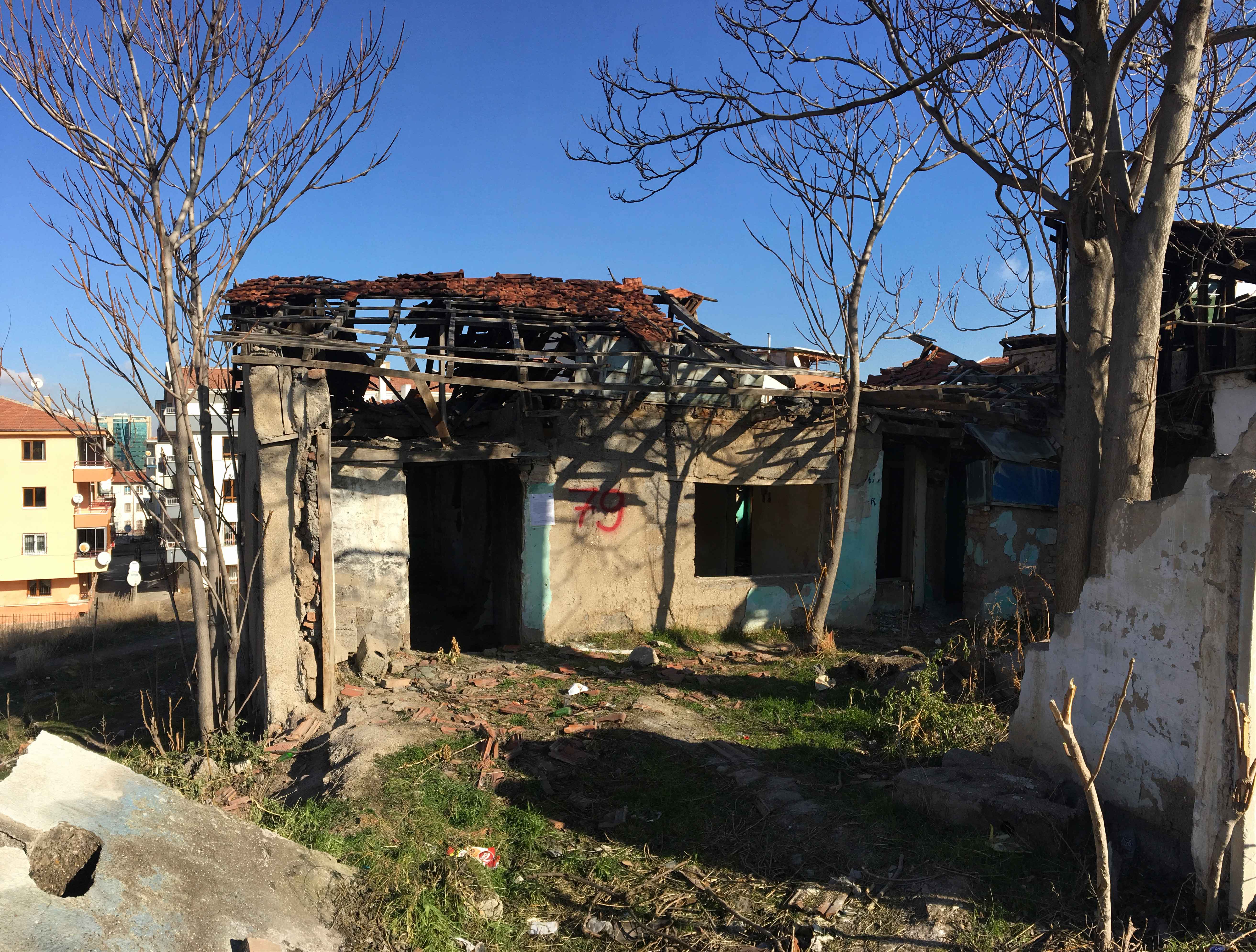 Gültepe Mahallesi Altındağ Caddesi No:109 adresinde bulunan yapı için tahliye tebligatı