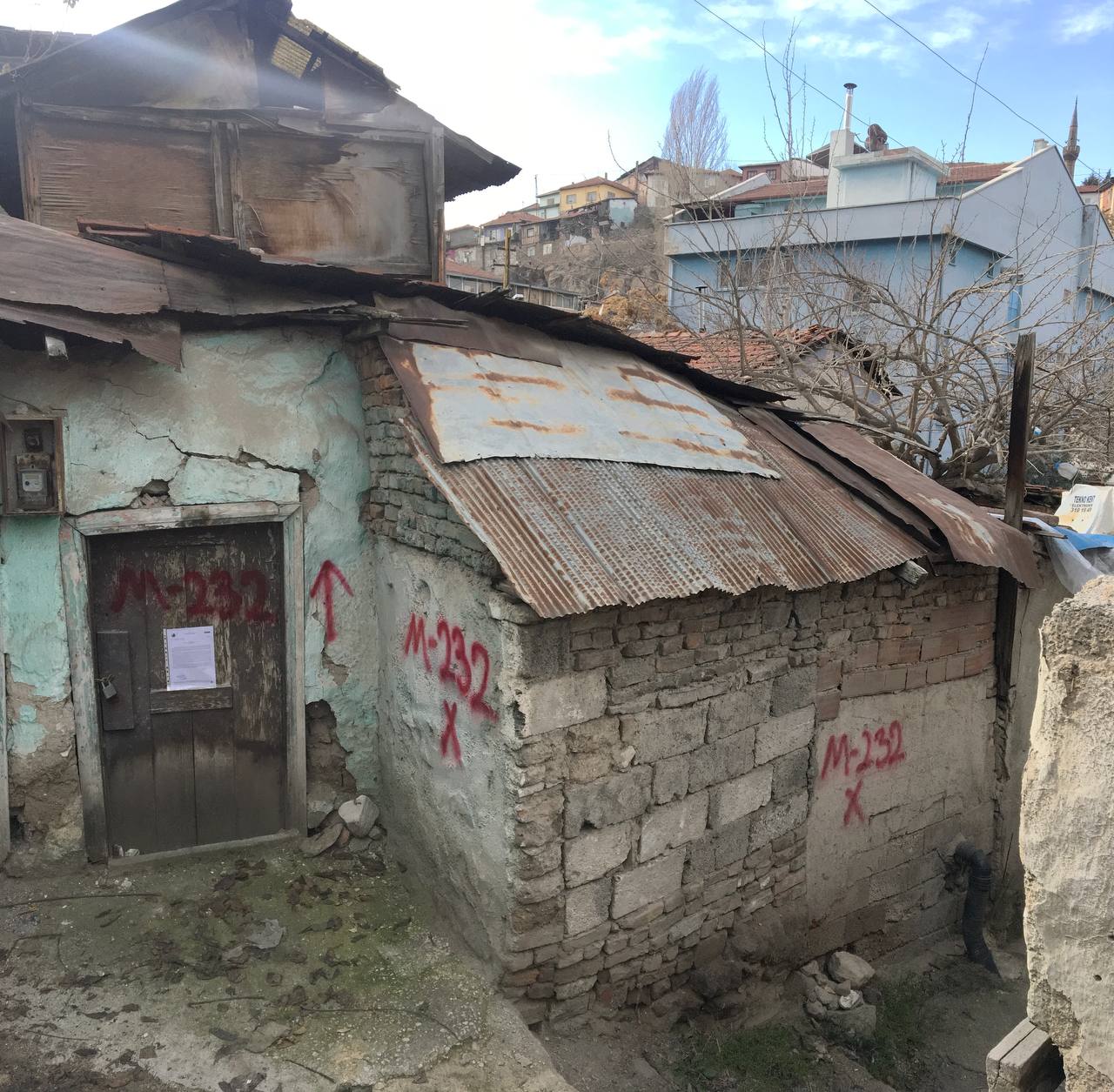Hacettepe Mah. Bulgurlu Sokak Yıkım Tebligatı 2