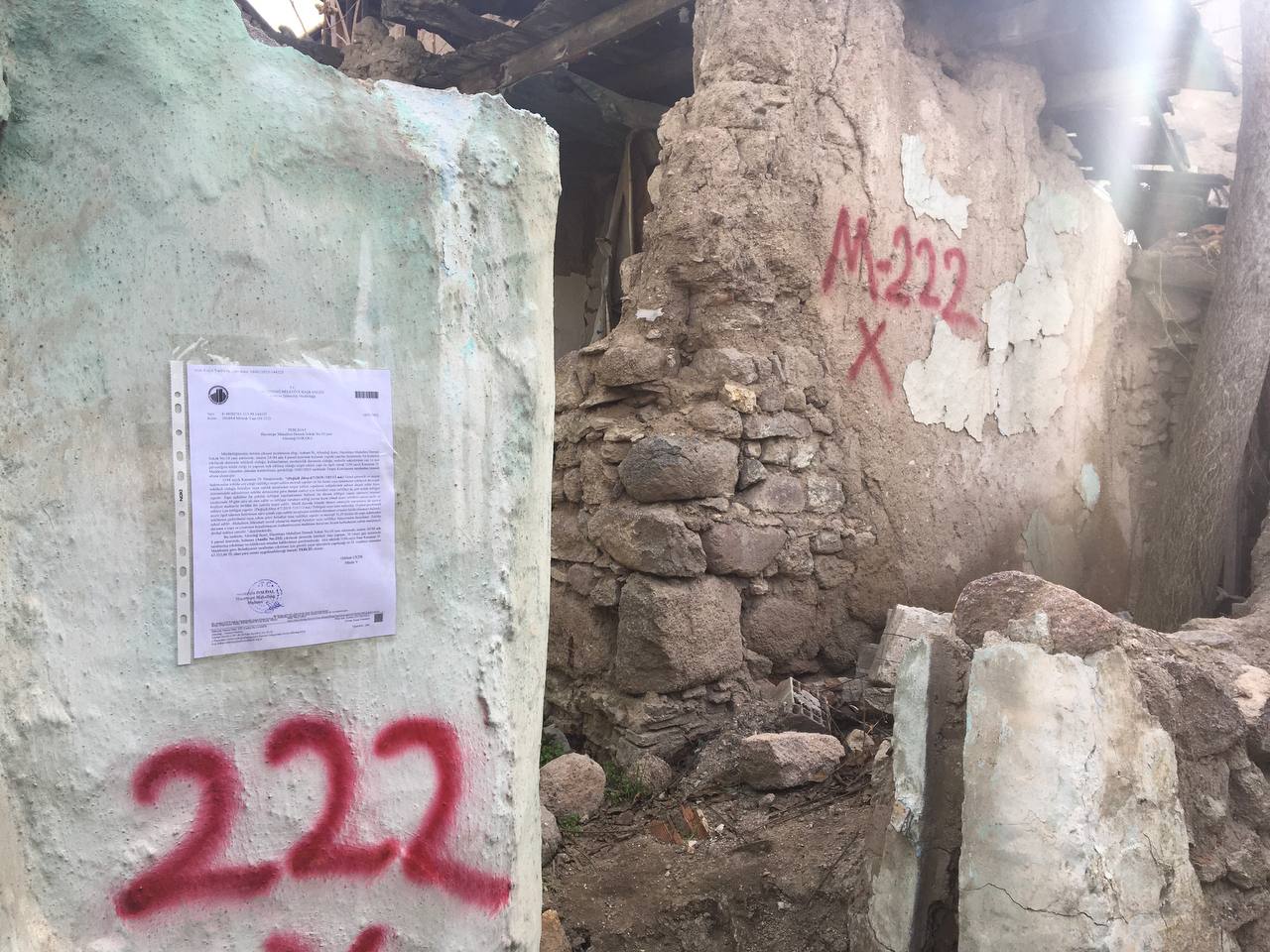 Hacettepe Mah. Dernek Sokak Yıkım Tebligatı 3