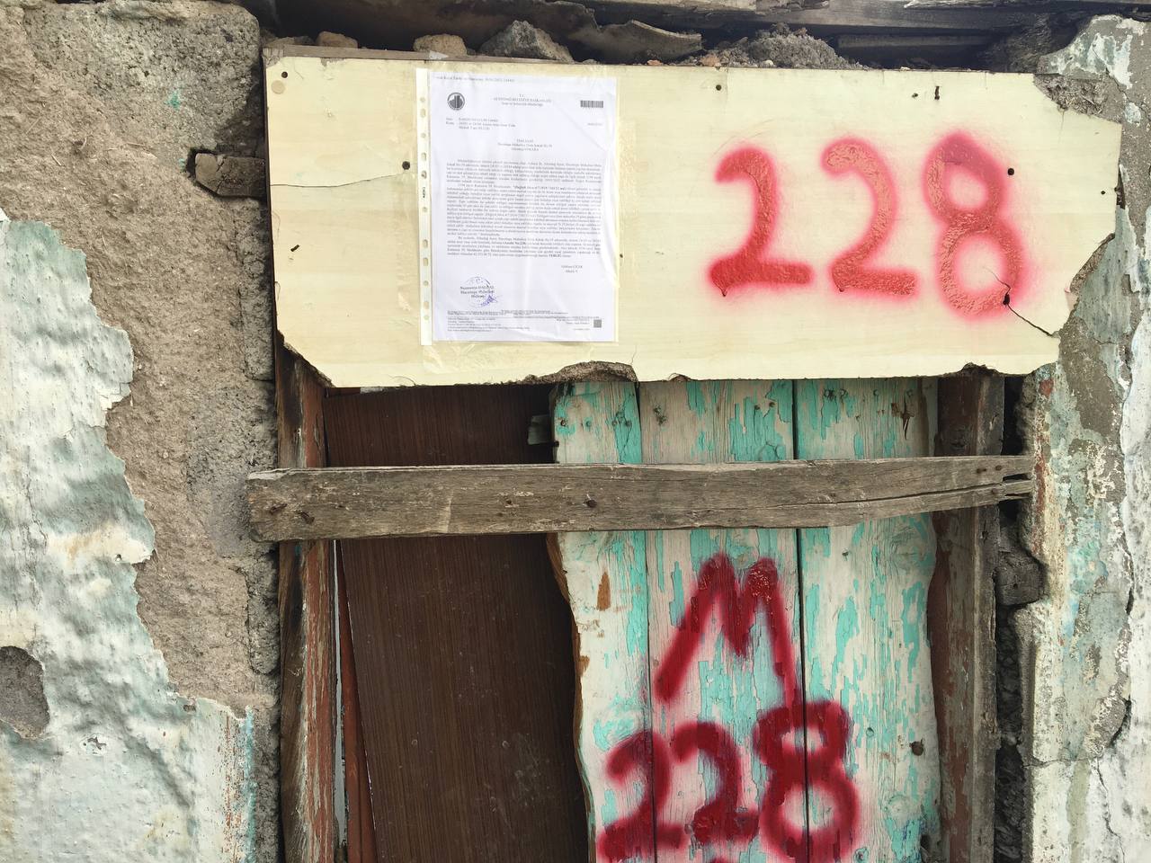 Hacettepe Mah. Dolu Sokak Yıkım Tebligatı 9