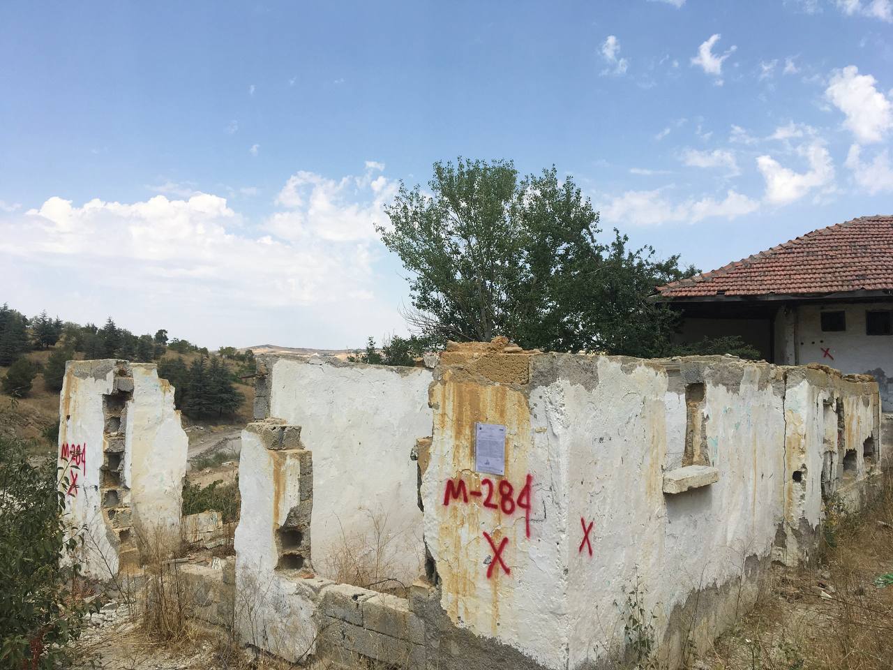 Feridun Çelik Mahallesi 1829 Cadde Yıkım Tebligatı 2