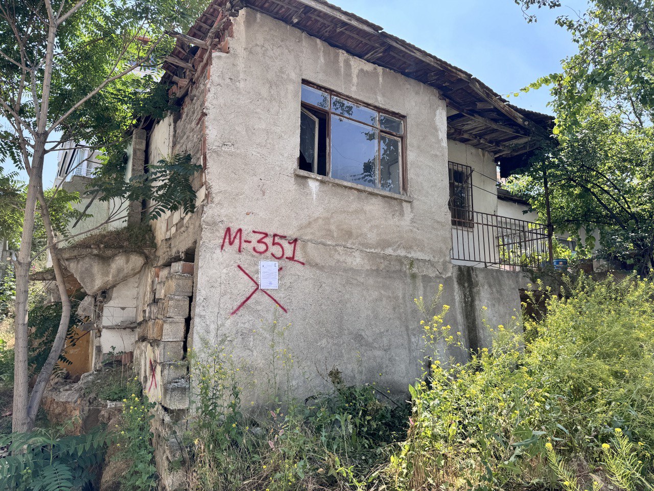 Doğantepe Mahallesi Ayyıldız Sokak Yıkım Tebligatı