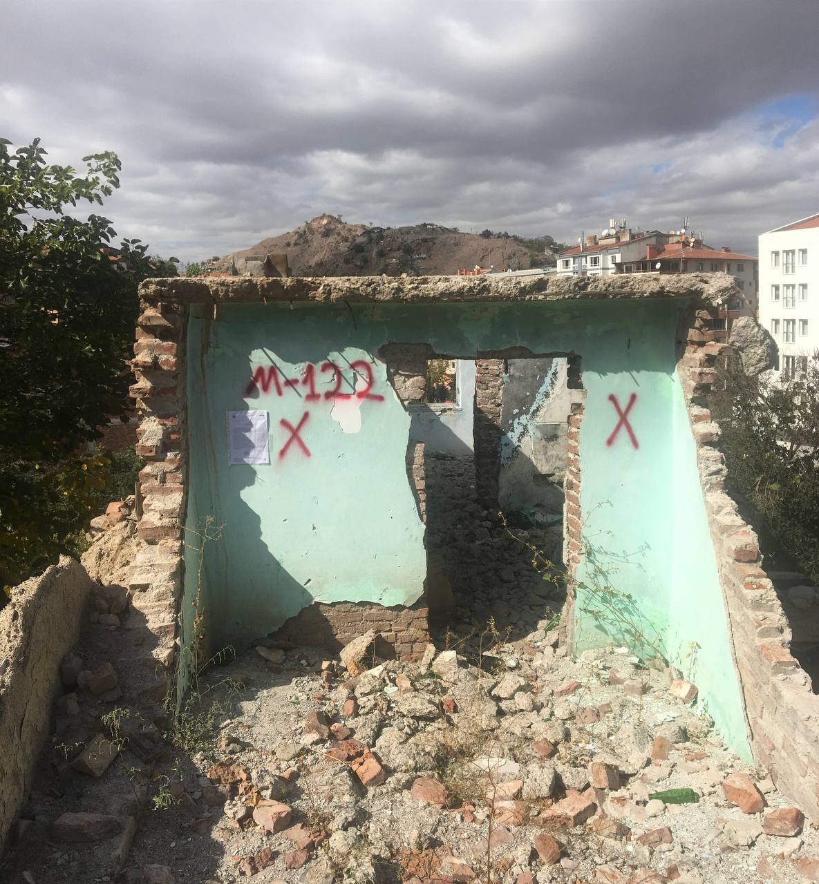 Hacettepe Mahallesi Bulgurlu Sokak Yıkım Tebligatı