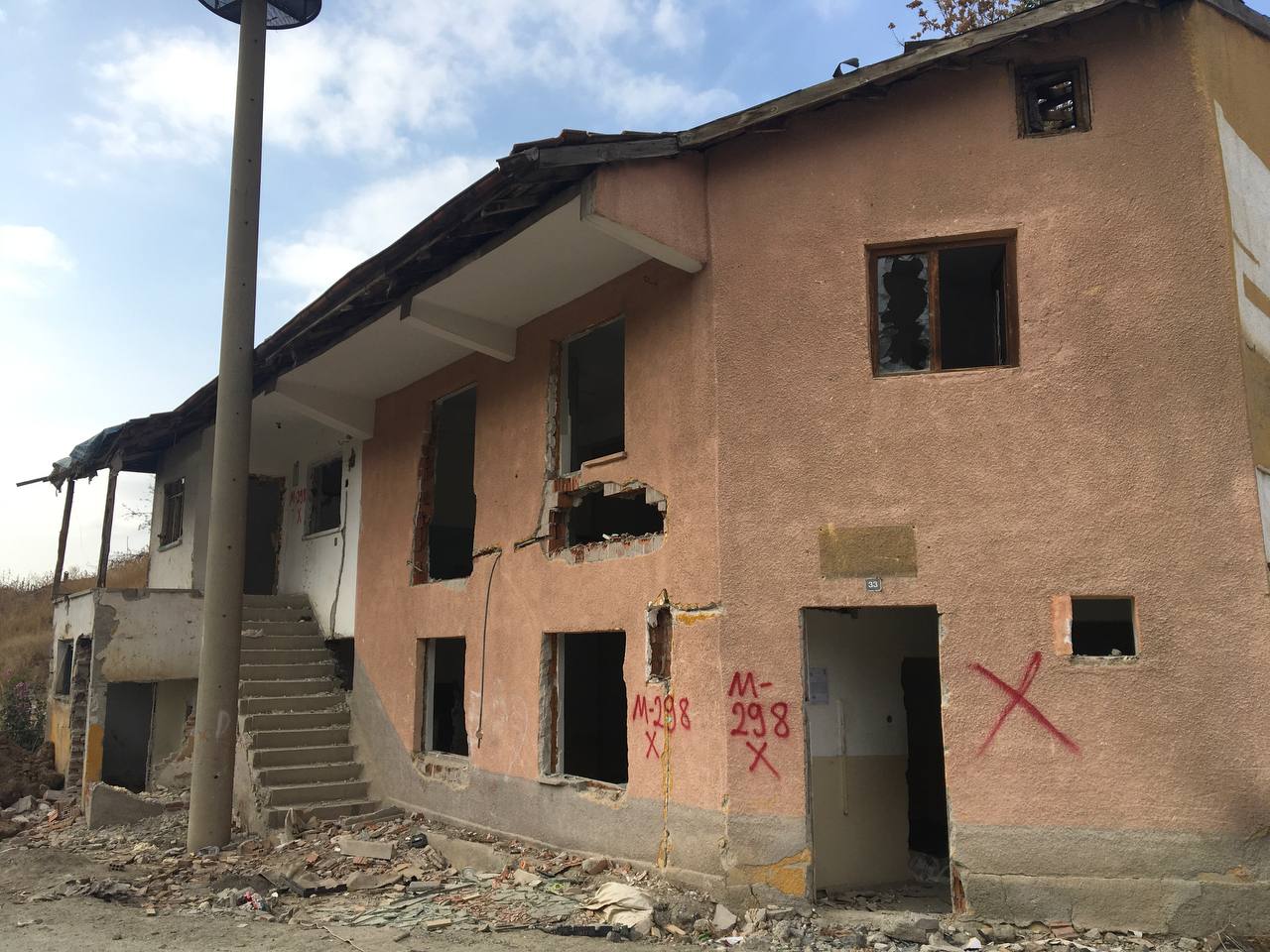 Solfasol Mahallesi 1314 Sokak Yıkım Tebligatı