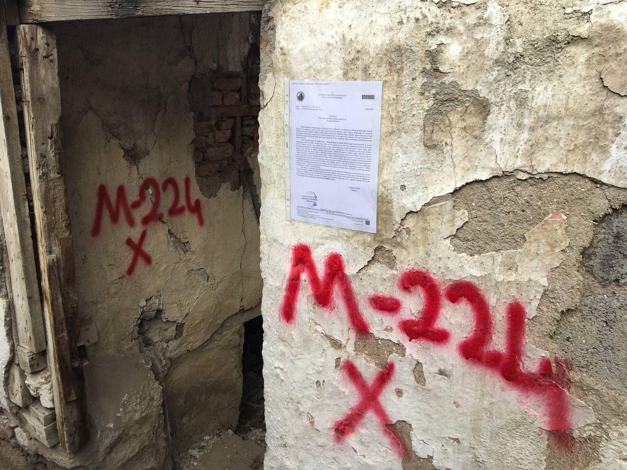 Hacettepe Mah. Dernek Sokak Yıkım Tebligatı 5