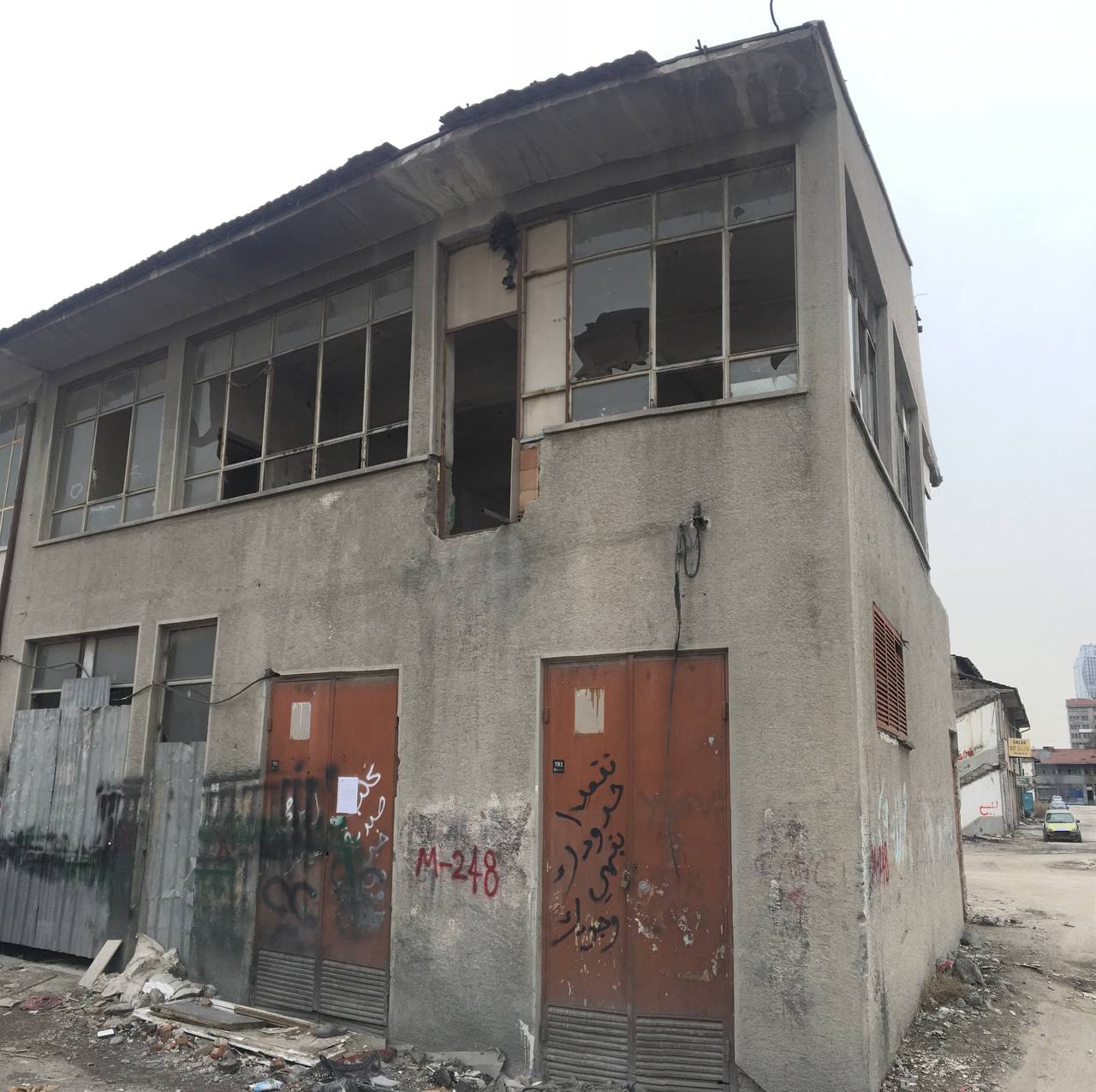 Zübeyde Hanım Mahallesi Baharlı Caddesi Yıkım Tebligatı