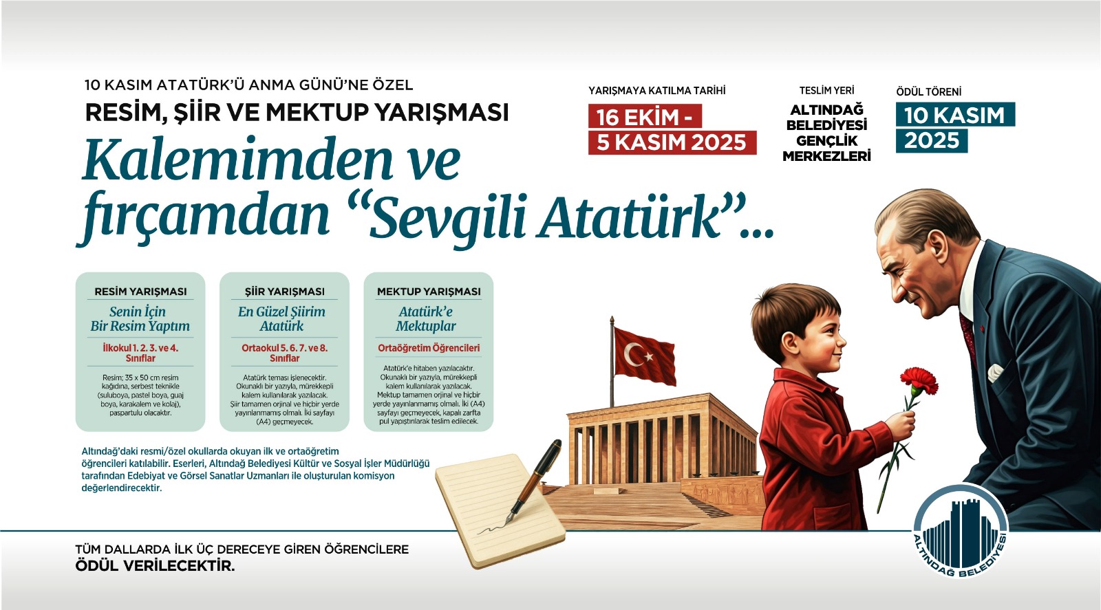 SPECIAL COMPETITION FROM ALTındağ MUNICIPALITY FOR NOVEMBER 10