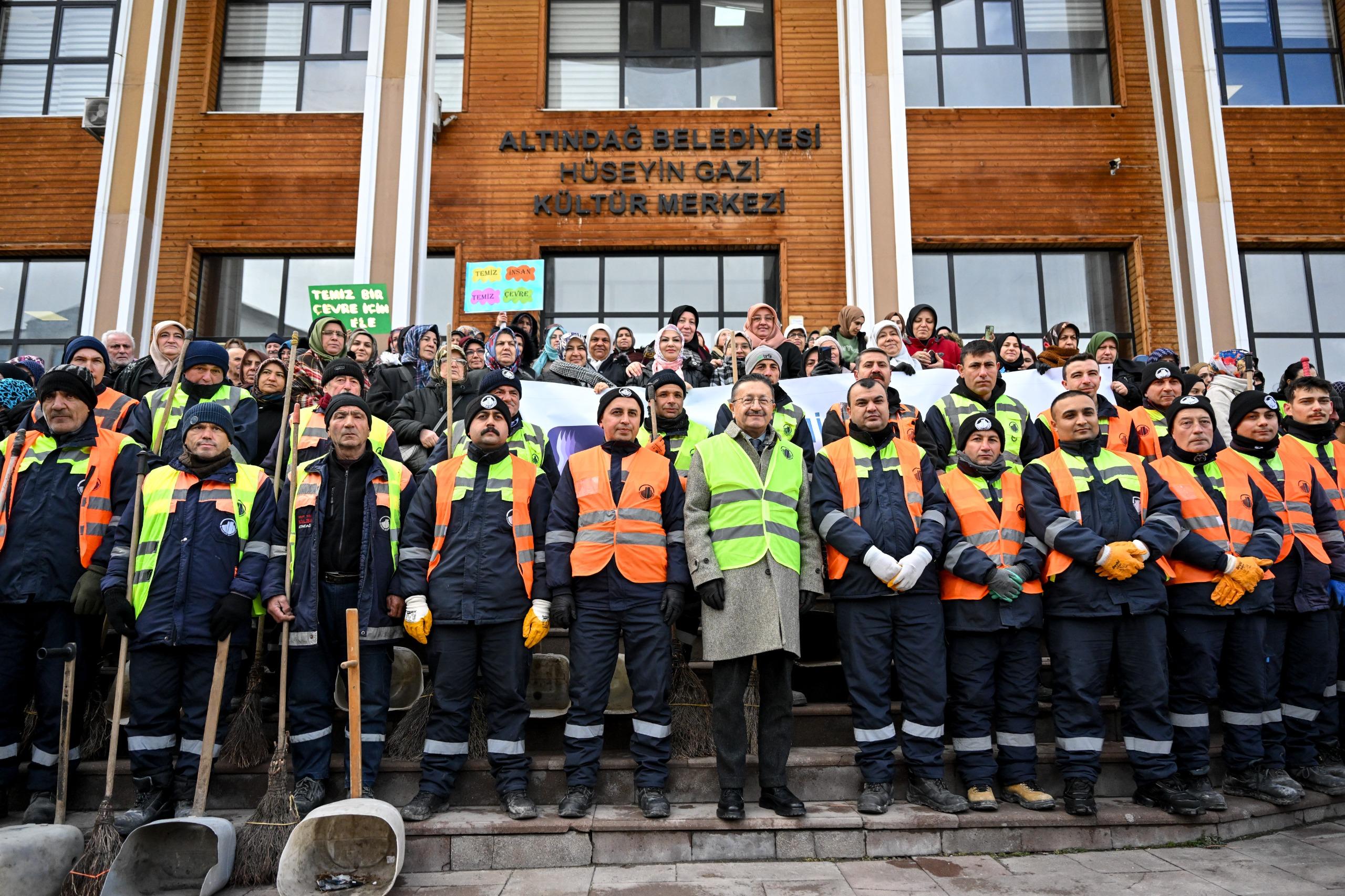 CLEANING MOBILIZATION STARTED IN ALTındağ