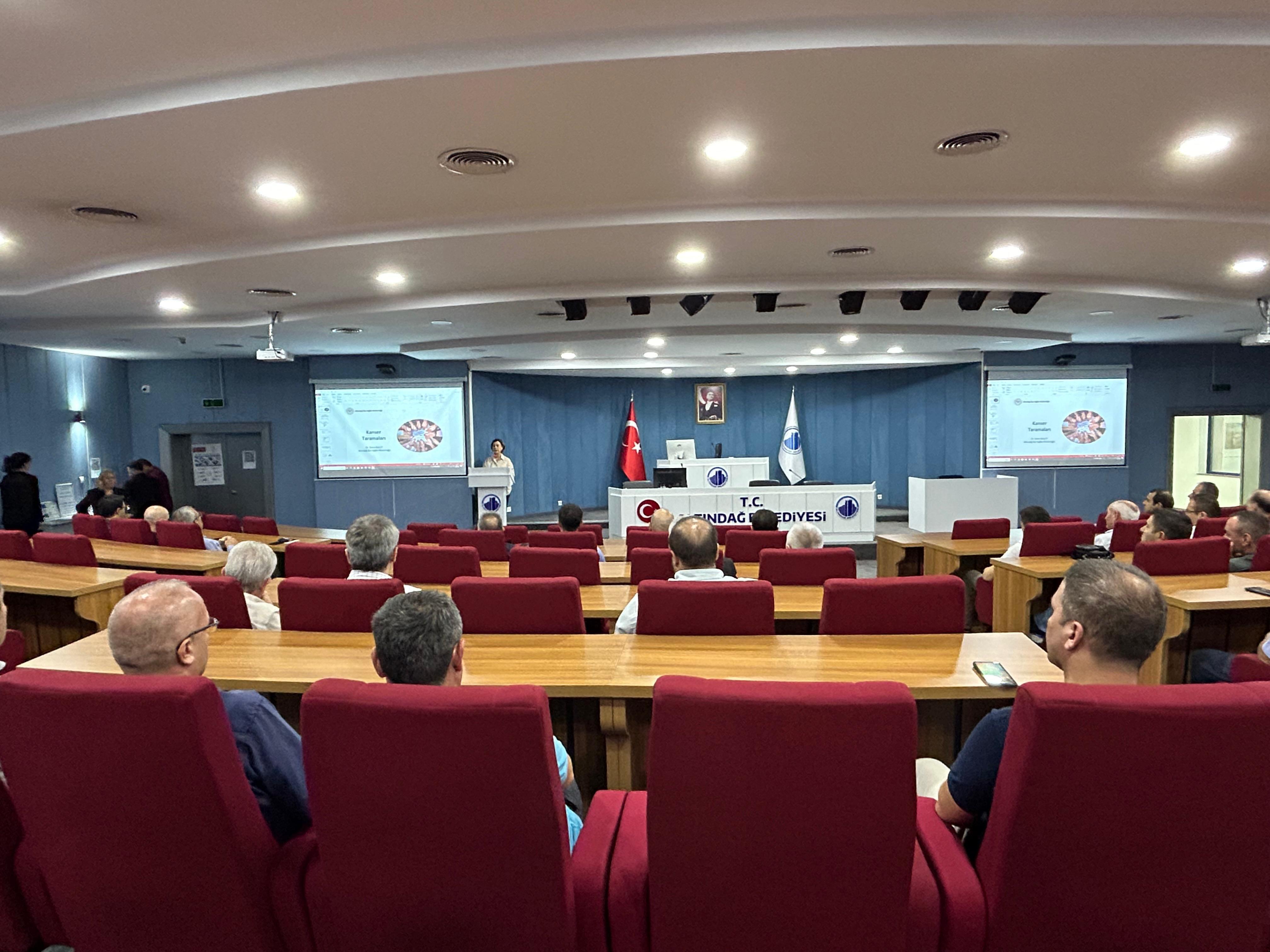 THE TOPIC OF TUESDAY CONVERSATIONS IN ALTındaĞ IS "CANCER"