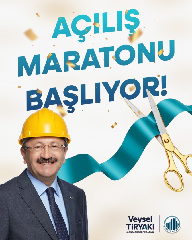ALTINDAĞ’DA AÇILIŞ MARATONU BAŞLIYOR