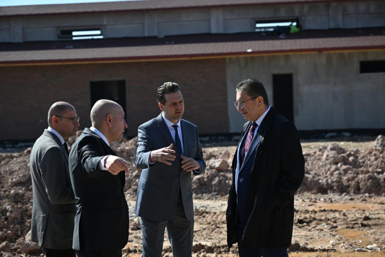 MAYOR TİRYAKİ INSPECTS CONSTRUCTION SITE