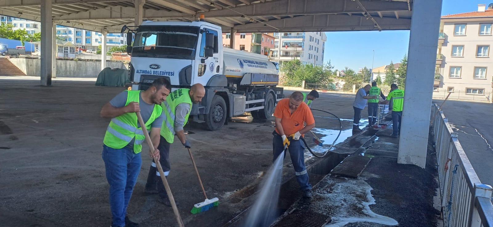 SACRIFICE SITES WERE CLEANED IN ALTındağ